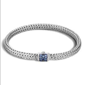 John Hardy Classic Chain Bracelet with Sapphires